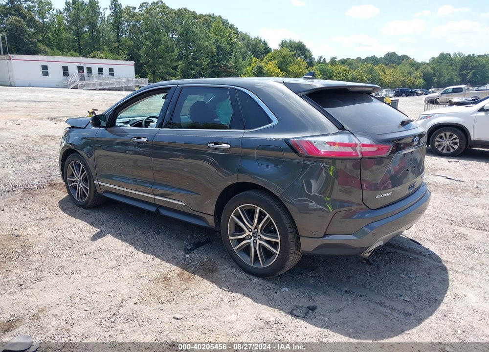 2019 FORD EDGE TITANIUM VIN: 2FMPK3K93KBB67200