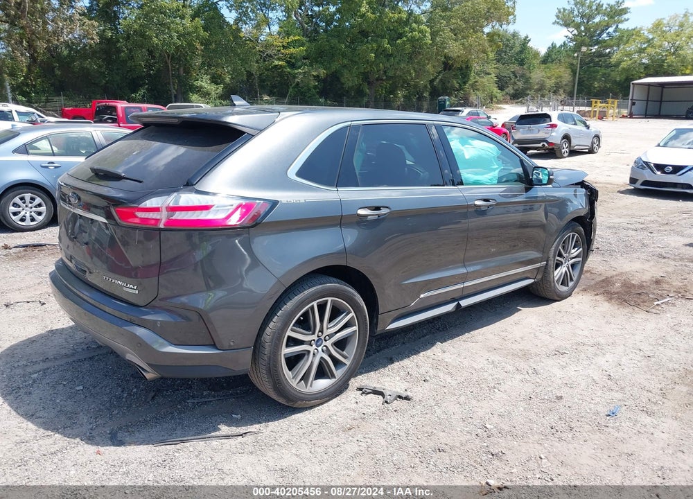 2019 FORD EDGE TITANIUM VIN: 2FMPK3K93KBB67200