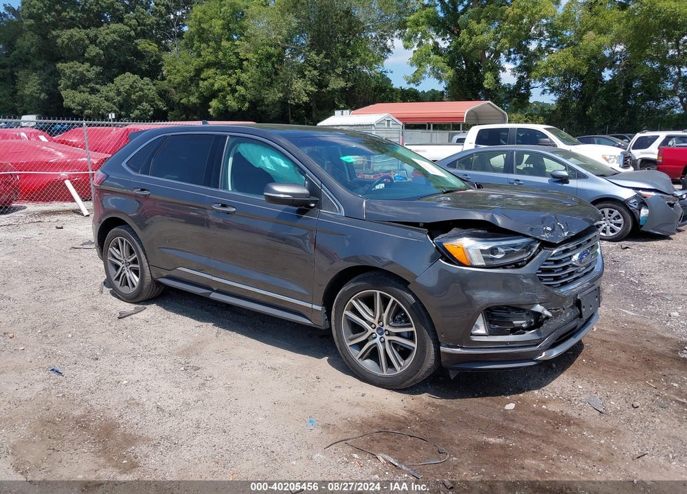 2019 FORD EDGE TITANIUM VIN: 2FMPK3K93KBB67200