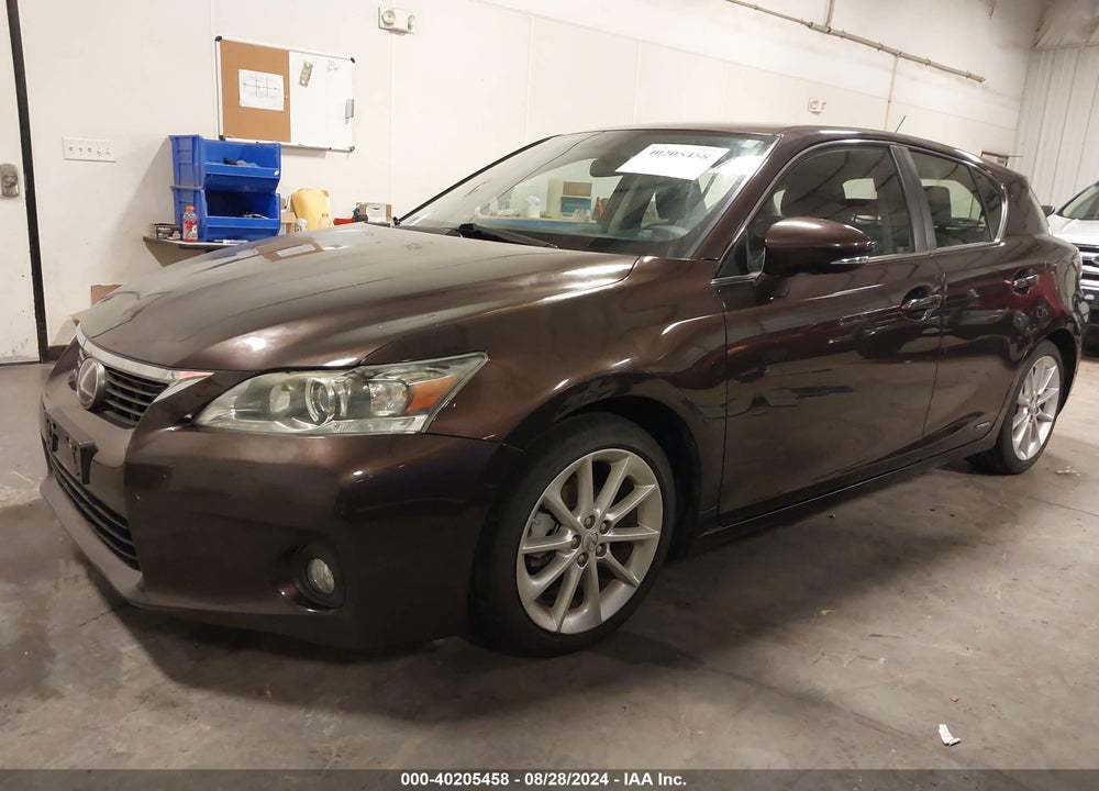 2011 LEXUS CT 200H PREMIUM VIN: JTHKD5BHXB2040119