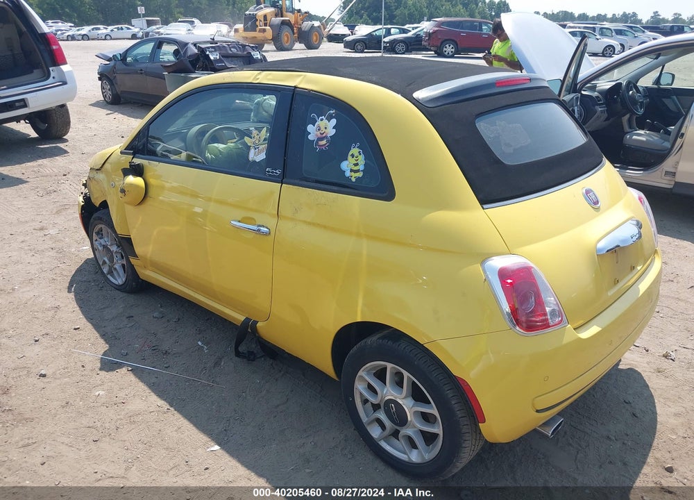 2013 FIAT 500C POP VIN: 3C3CFFDRXDT593483