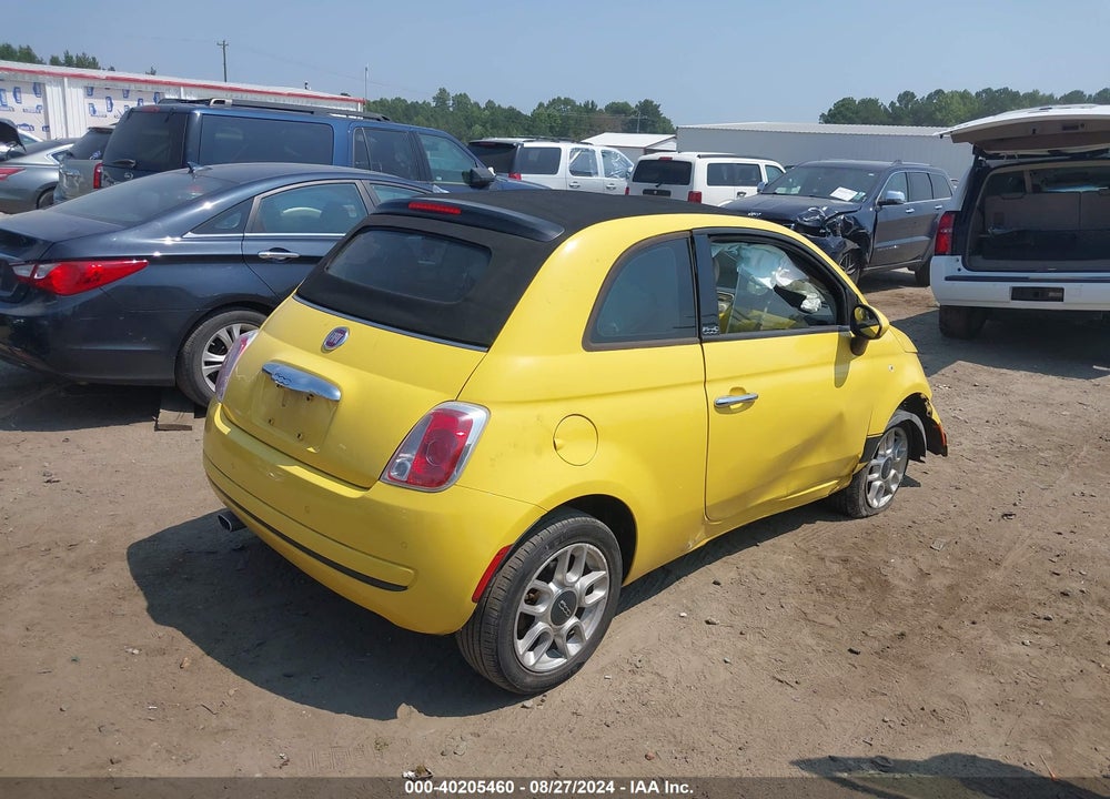 2013 FIAT 500C POP VIN: 3C3CFFDRXDT593483