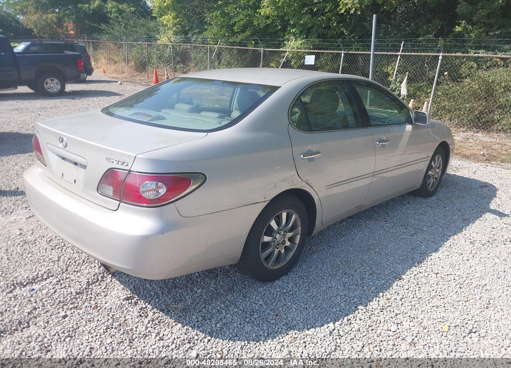 2004 LEXUS ES 330 VIN: JTHBA30G445049276
