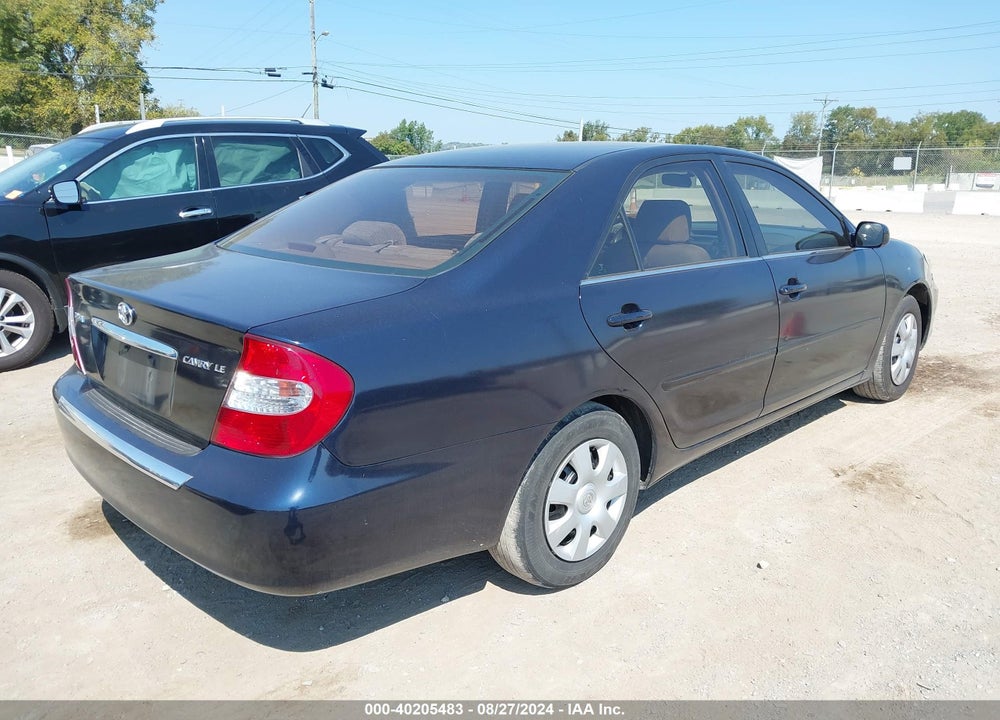 2002 TOYOTA CAMRY VIN: 4T1BE32K72U547574