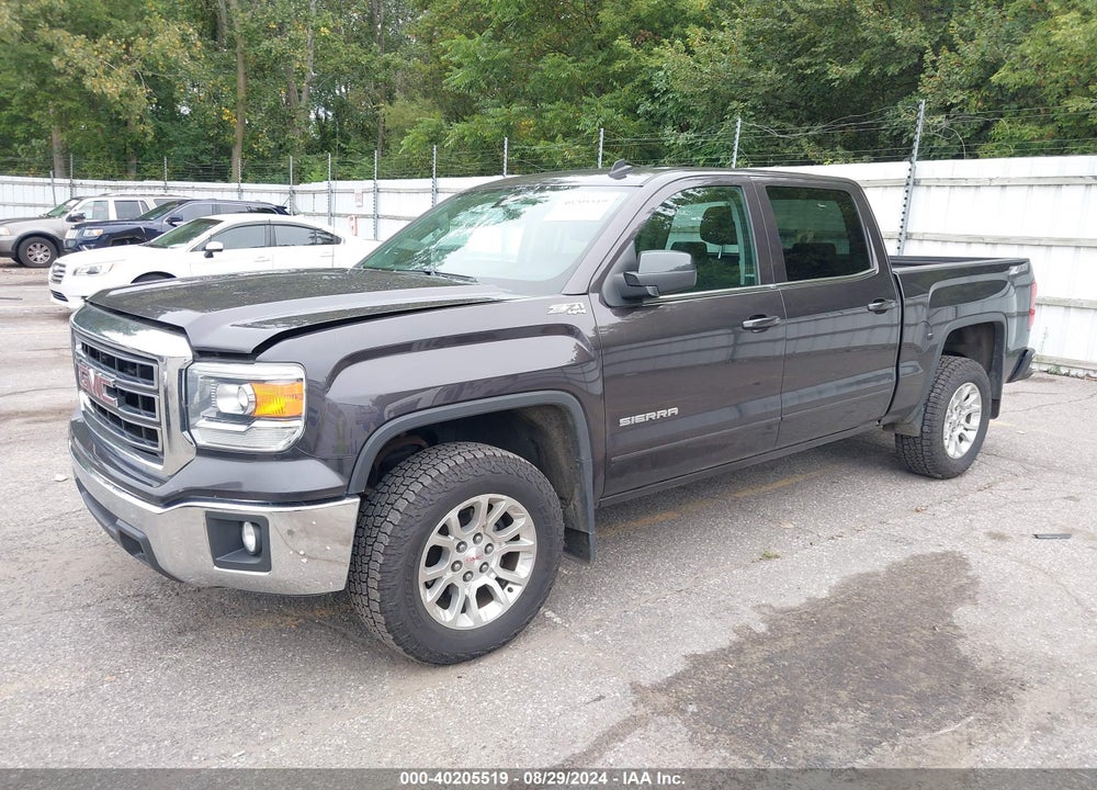 2014 GMC SIERRA 1500 SLE VIN: 3GTU2UEC9EG360120