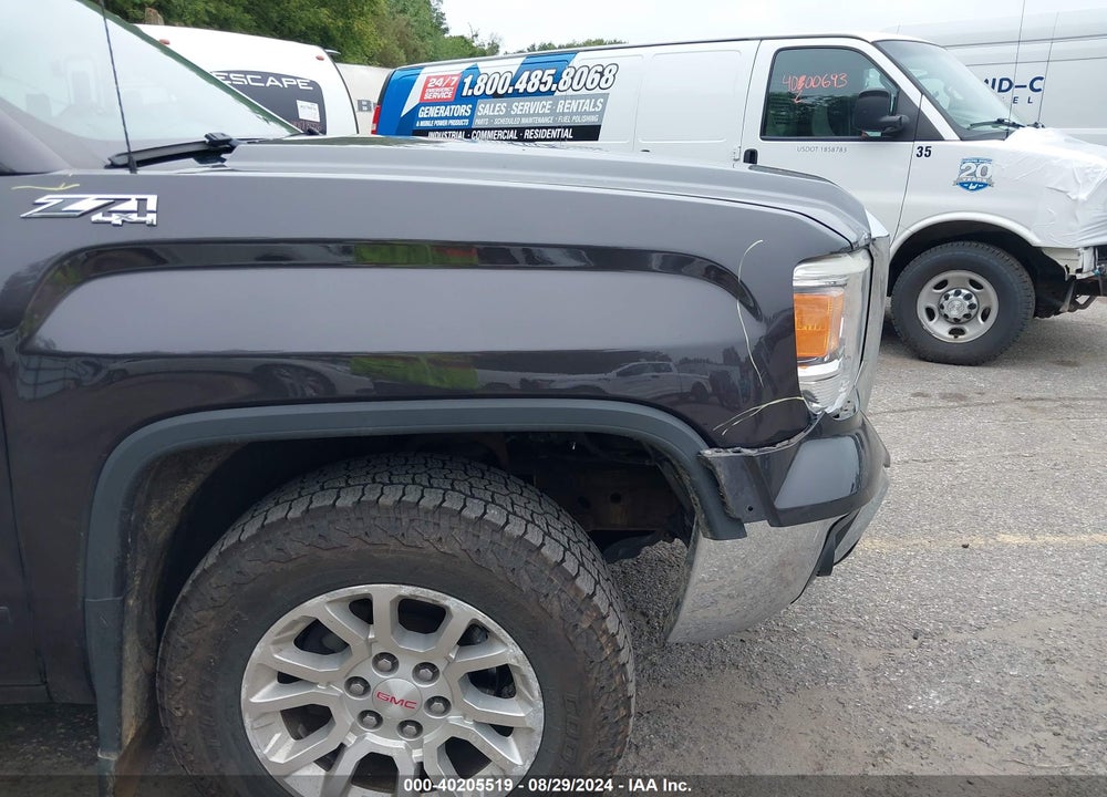 2014 GMC SIERRA 1500 SLE VIN: 3GTU2UEC9EG360120