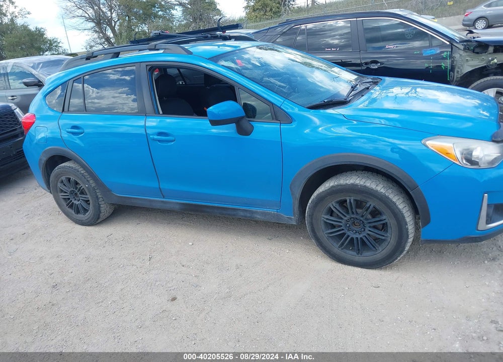 2016 SUBARU CROSSTREK 2.0I PREMIUM VIN: JF2GPABC7G8258908
