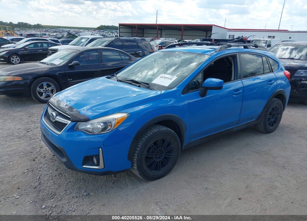2016 SUBARU CROSSTREK 2.0I PREMIUM VIN: JF2GPABC7G8258908
