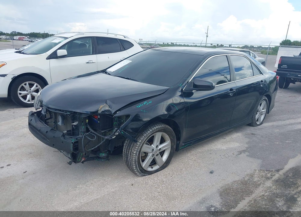 2013 TOYOTA CAMRY SE VIN: 4T1BF1FK5DU715131