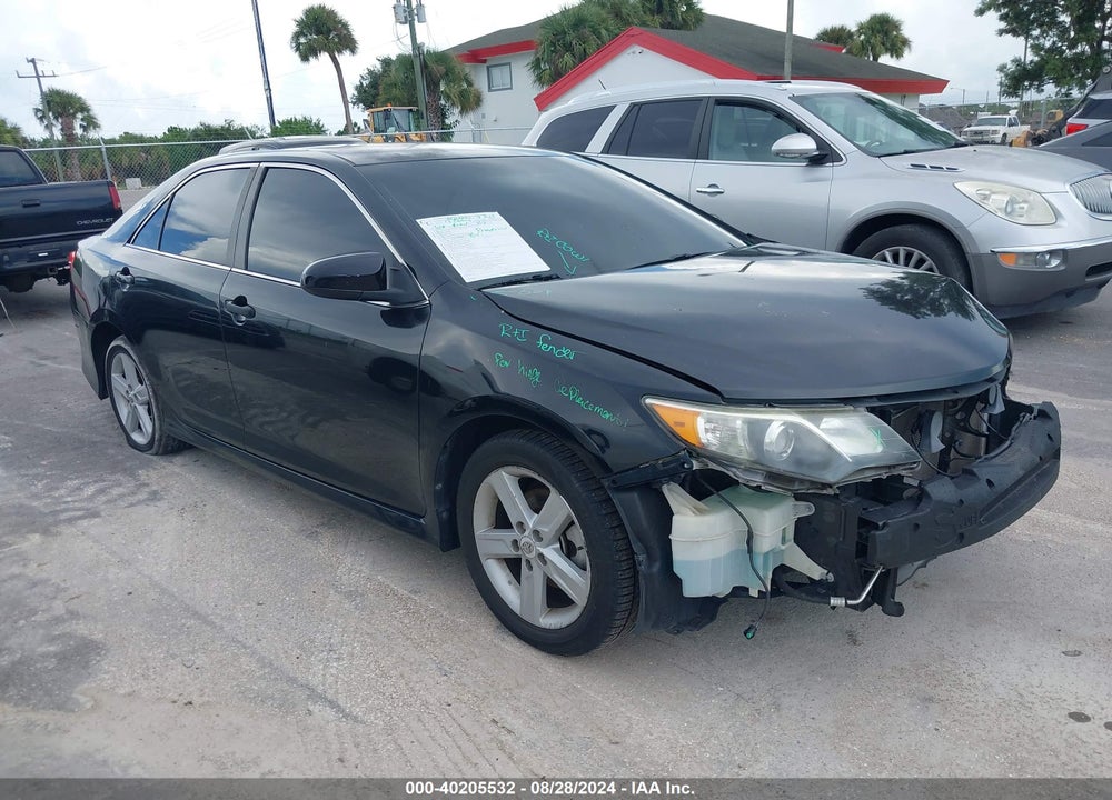 2013 TOYOTA CAMRY SE VIN: 4T1BF1FK5DU715131