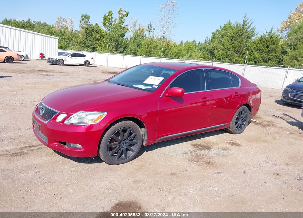 2006 LEXUS GS 300 VIN: JTHCH96S660004404