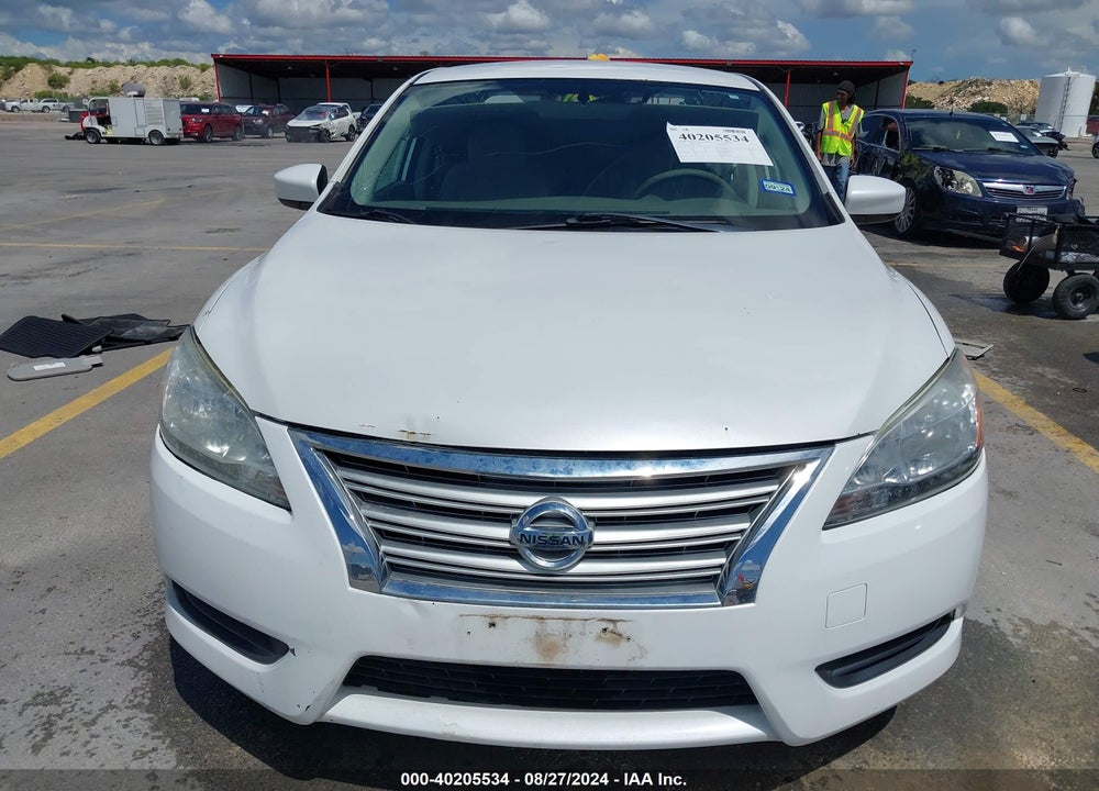 2014 NISSAN SENTRA S VIN: 3N1AB7AP8EL631742