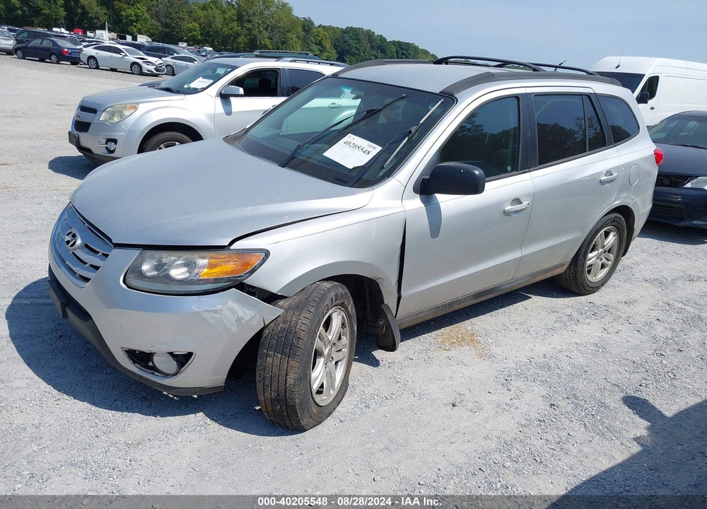 2012 HYUNDAI SANTA FE GLS VIN: 5XYZG3AB0CG143937