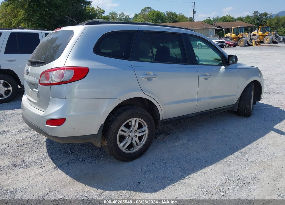 2012 HYUNDAI SANTA FE GLS VIN: 5XYZG3AB0CG143937
