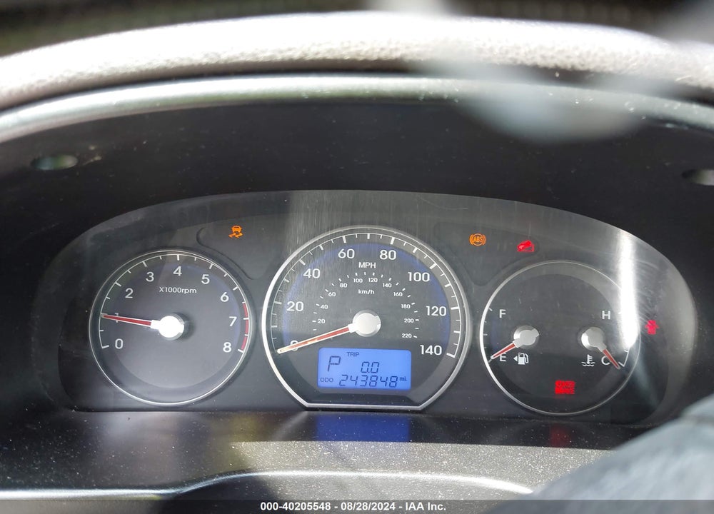 2012 HYUNDAI SANTA FE GLS VIN: 5XYZG3AB0CG143937