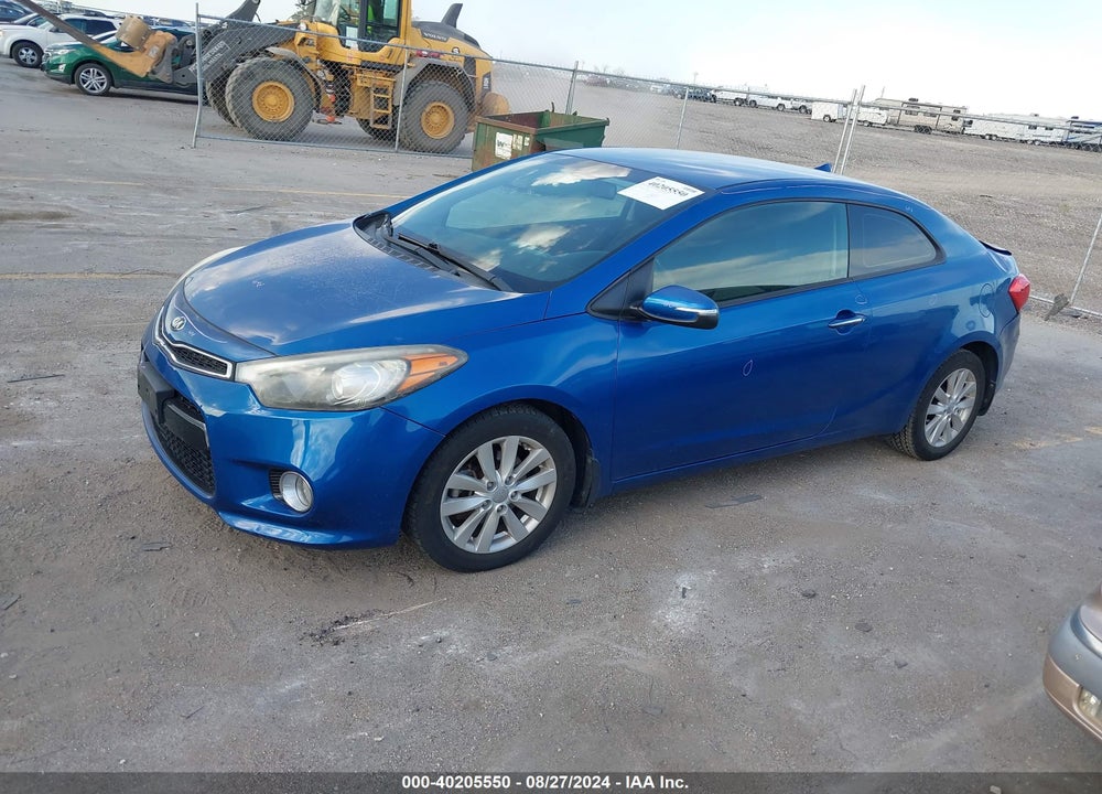 2014 KIA FORTE KOUP EX VIN: KNAFX6A85E5209674