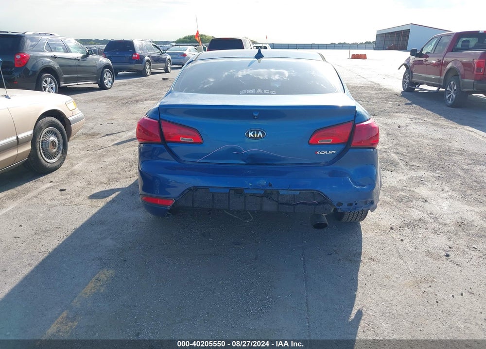 2014 KIA FORTE KOUP EX VIN: KNAFX6A85E5209674