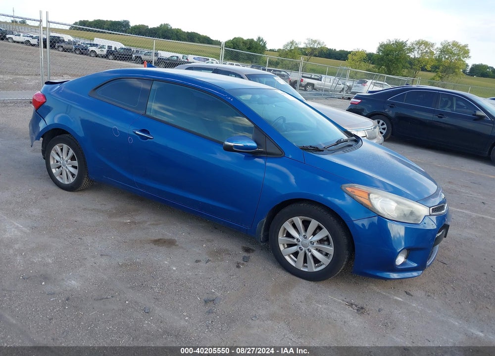 2014 KIA FORTE KOUP EX VIN: KNAFX6A85E5209674