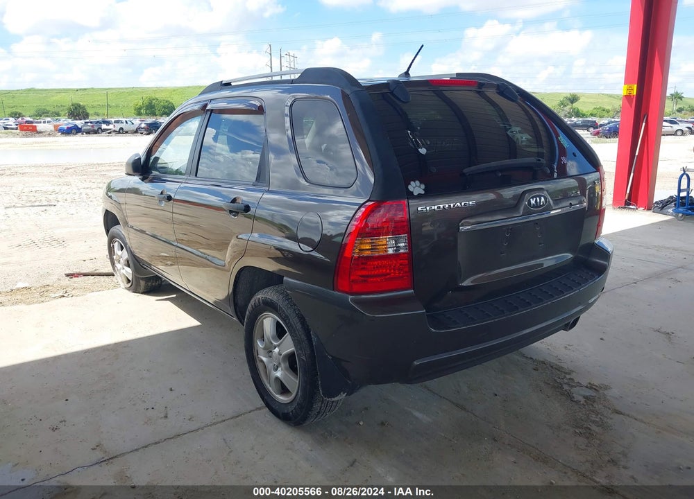 2007 KIA SPORTAGE LX VIN: KNDJF724177300417