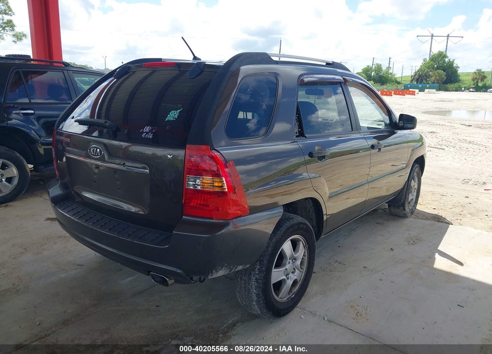2007 KIA SPORTAGE LX VIN: KNDJF724177300417