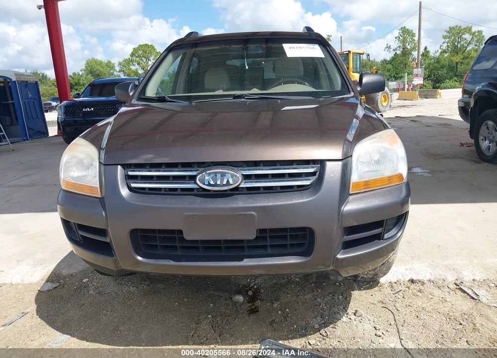 2007 KIA SPORTAGE LX VIN: KNDJF724177300417