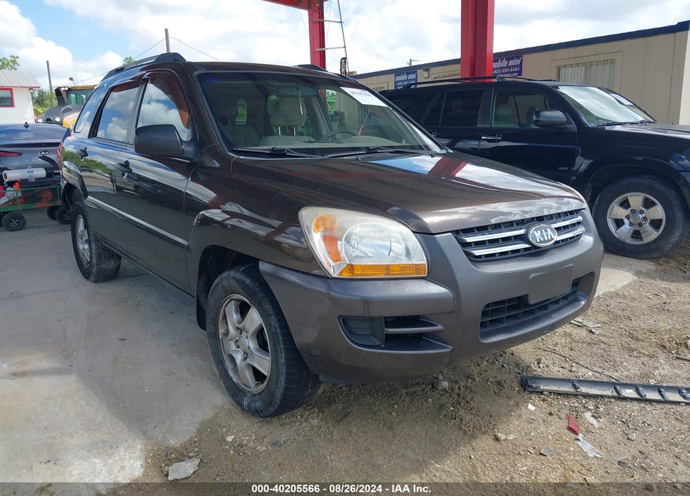 2007 KIA SPORTAGE LX VIN: KNDJF724177300417