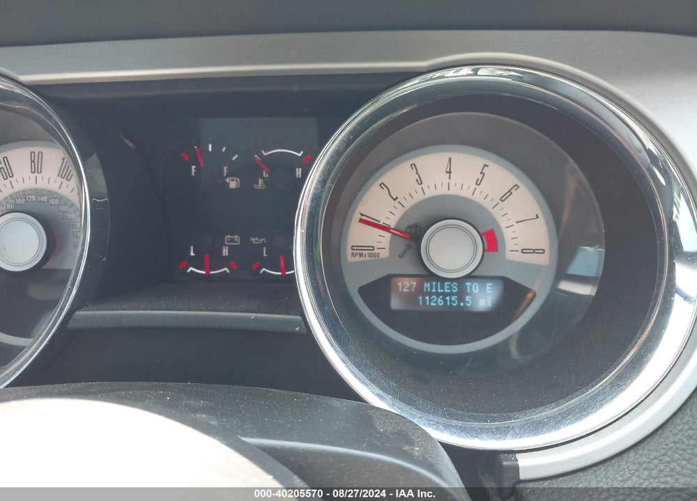 2012 FORD MUSTANG V6 PREMIUM VIN: 1ZVBP8AM9C5275021