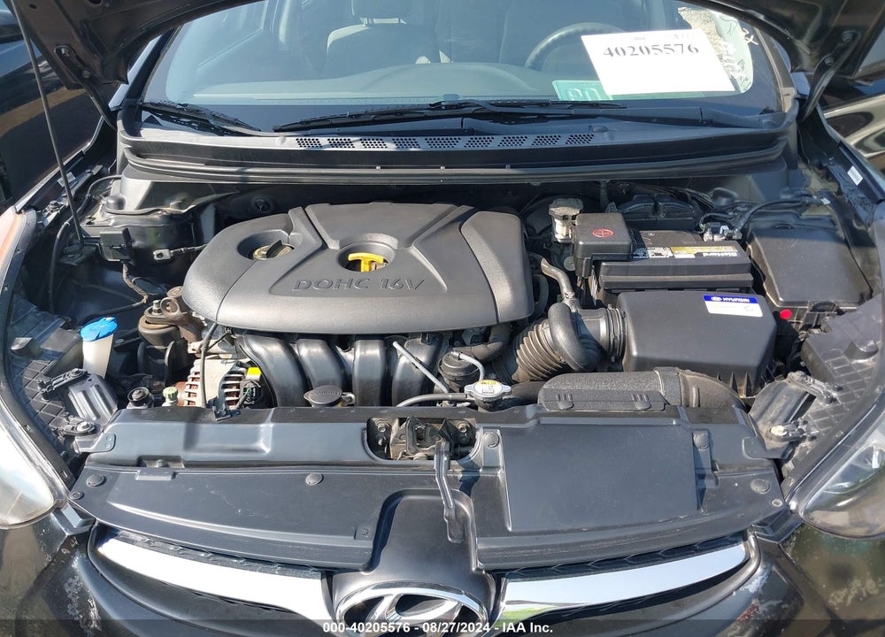 2013 HYUNDAI ELANTRA GLS VIN: KMHDH4AE1DU796098