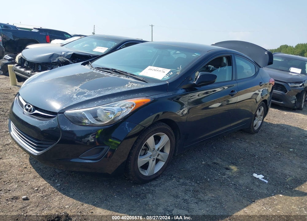 2013 HYUNDAI ELANTRA GLS VIN: KMHDH4AE1DU796098
