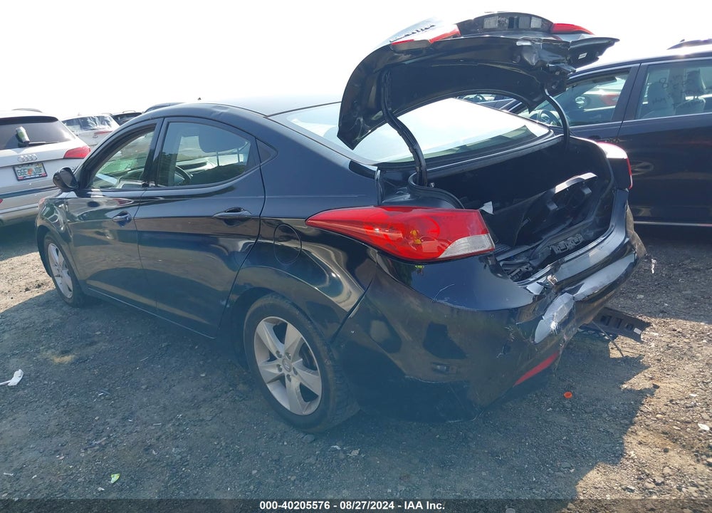 2013 HYUNDAI ELANTRA GLS VIN: KMHDH4AE1DU796098