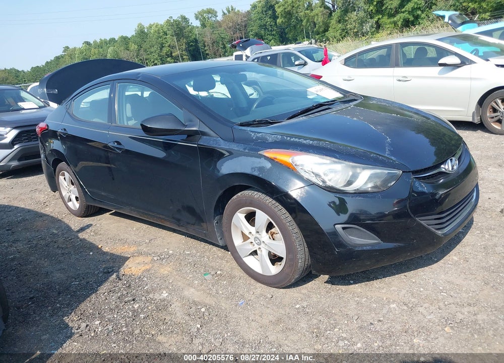 2013 HYUNDAI ELANTRA GLS VIN: KMHDH4AE1DU796098