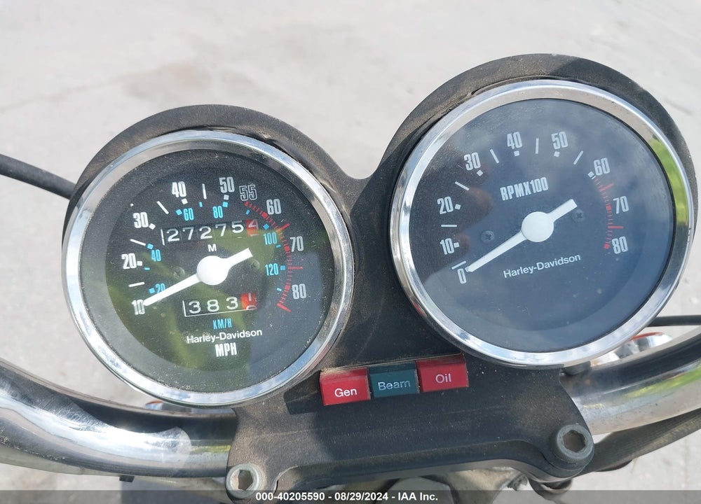 1984 HARLEY-DAVIDSON XLH VIN: 1HD1CAH31EY115911