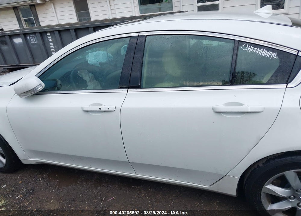 2012 ACURA TL 3.5 VIN: 19UUA8F56CA004599