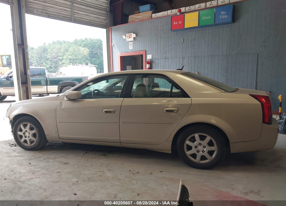 2006 CADILLAC CTS STANDARD VIN: 1G6DP577560119798