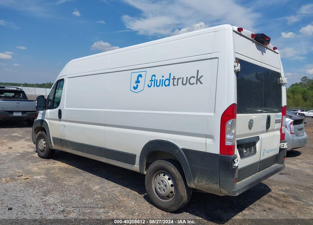 2023 RAM PROMASTER 2500 HIGH ROOF 159 WB VIN: 3C6LRVDG0PE576400