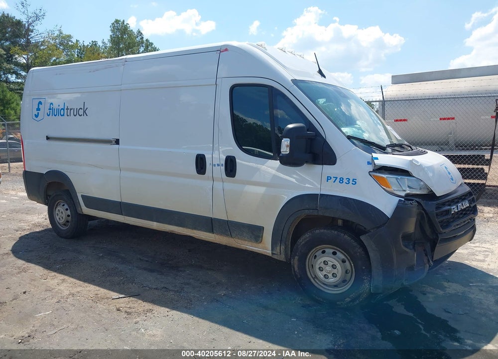 2023 RAM PROMASTER 2500 HIGH ROOF 159 WB VIN: 3C6LRVDG0PE576400