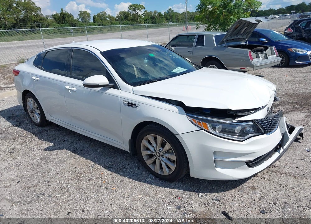2016 KIA OPTIMA EX VIN: 5XXGU4L36GG018155