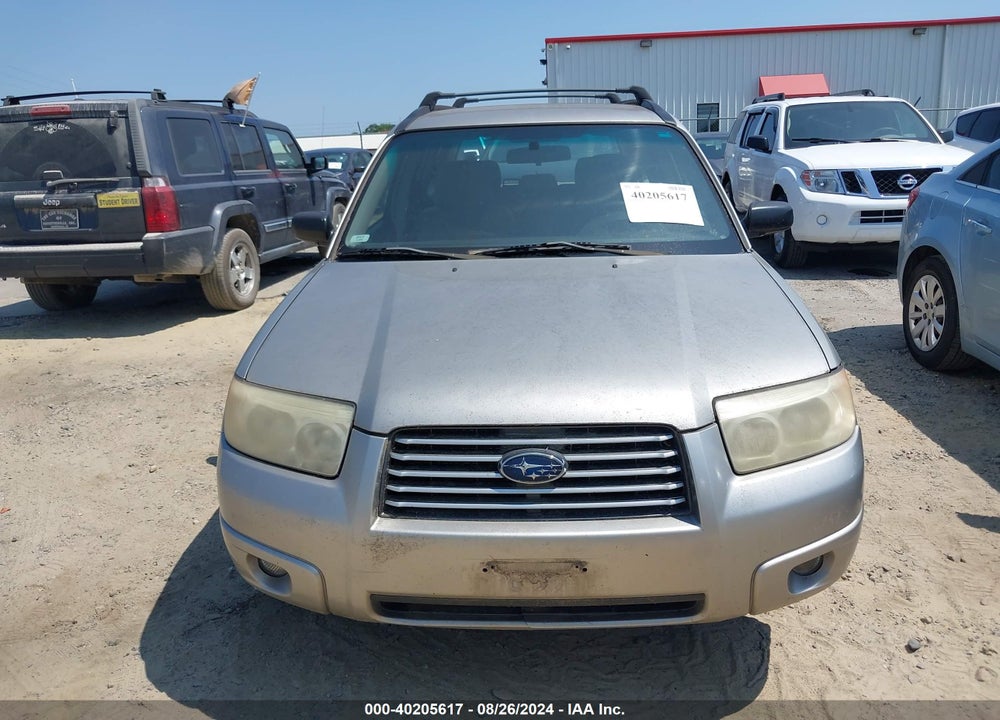2006 SUBARU FORESTER 2.5X VIN: JF1SG63666H739719