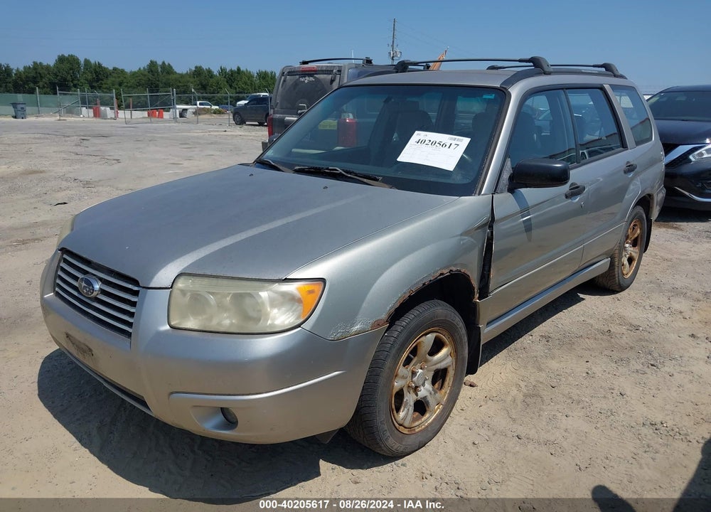2006 SUBARU FORESTER 2.5X VIN: JF1SG63666H739719