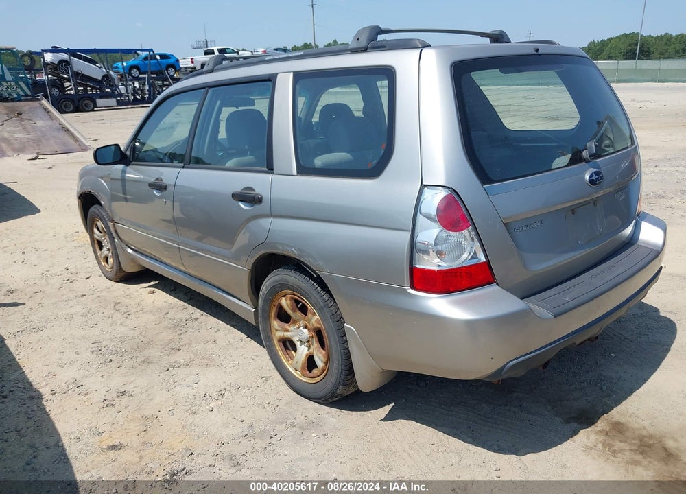 2006 SUBARU FORESTER 2.5X VIN: JF1SG63666H739719