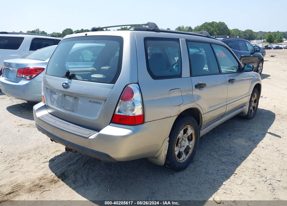 2006 SUBARU FORESTER 2.5X VIN: JF1SG63666H739719