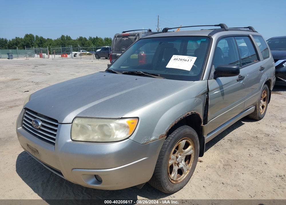 2006 SUBARU FORESTER 2.5X VIN: JF1SG63666H739719
