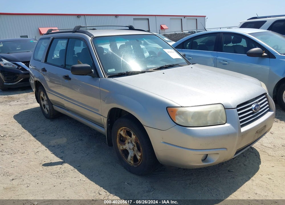2006 SUBARU FORESTER 2.5X VIN: JF1SG63666H739719