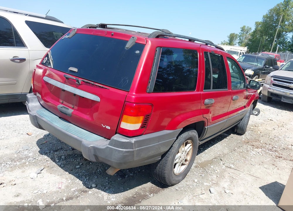 2003 JEEP GRAND CHEROKEE LAREDO VIN: 1J4GX48N53C522234