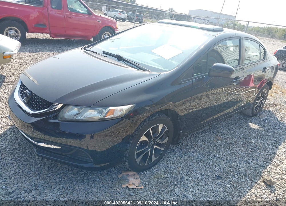 2014 HONDA CIVIC EX VIN: 19XFB2F85EE009322