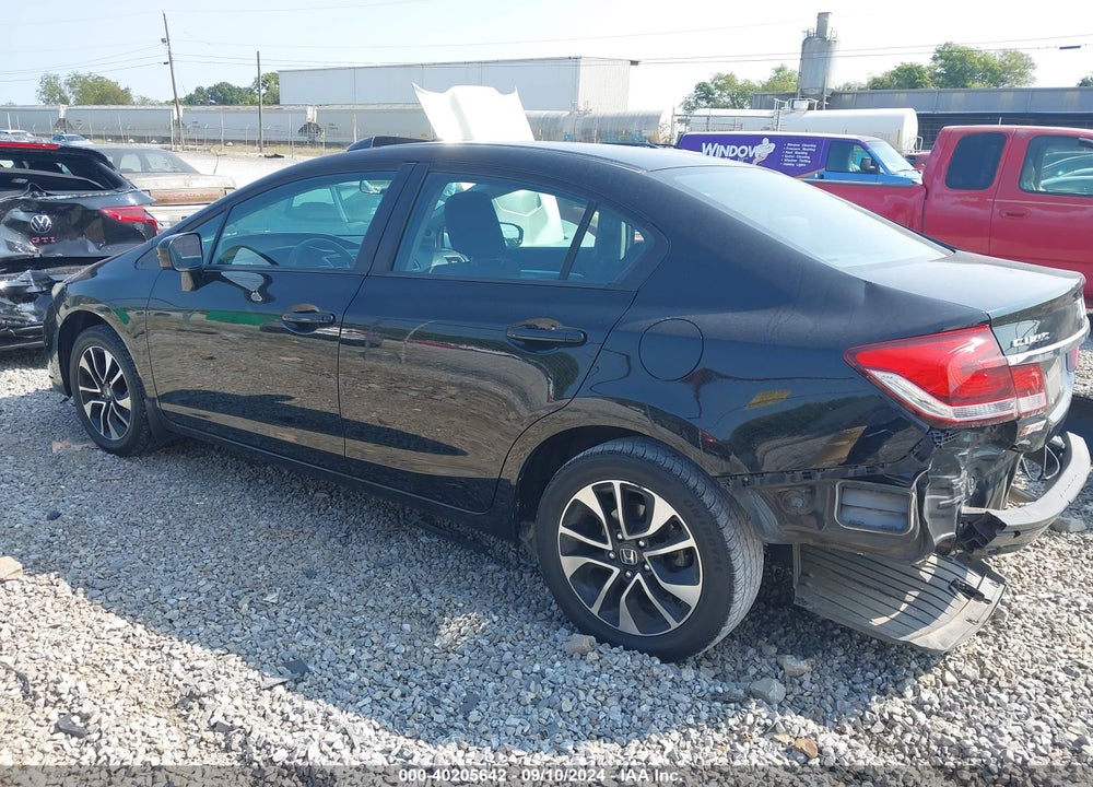2014 HONDA CIVIC EX VIN: 19XFB2F85EE009322