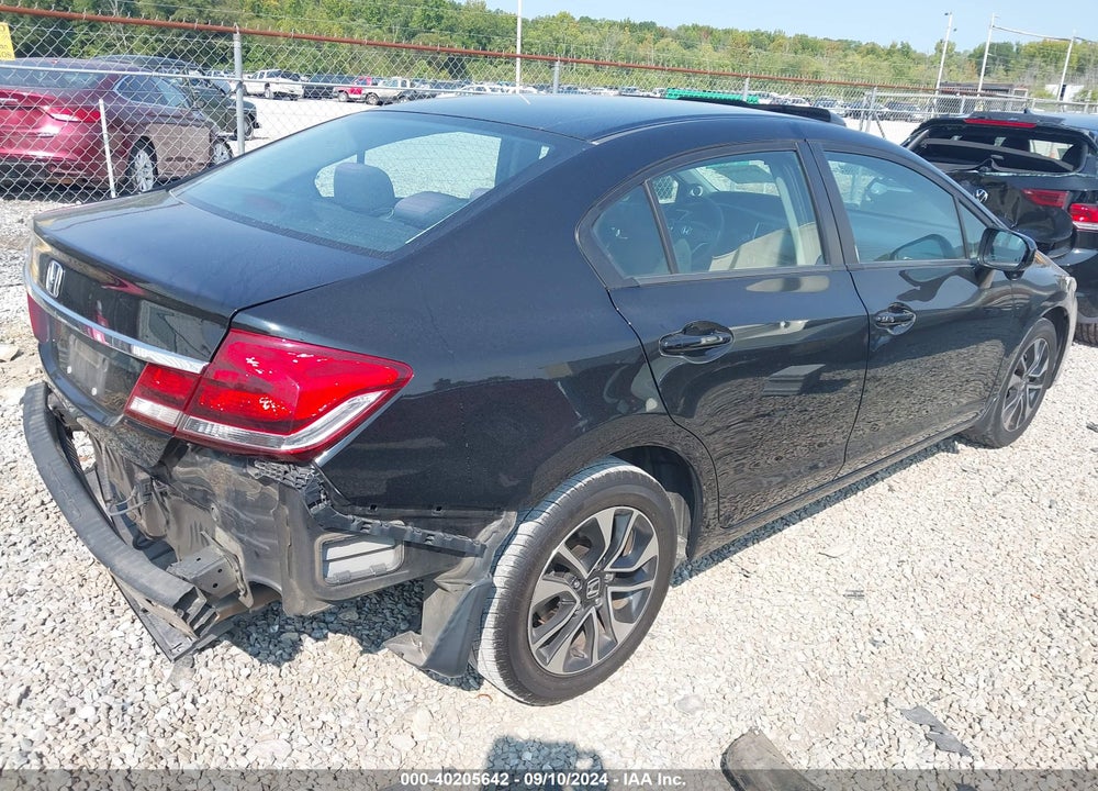 2014 HONDA CIVIC EX VIN: 19XFB2F85EE009322
