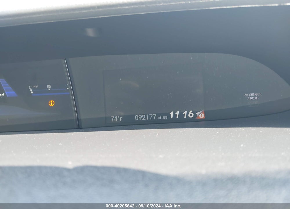 2014 HONDA CIVIC EX VIN: 19XFB2F85EE009322