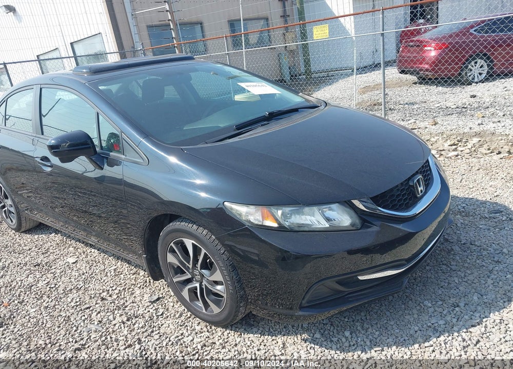 2014 HONDA CIVIC EX VIN: 19XFB2F85EE009322
