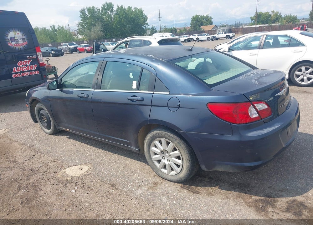 2007 CHRYSLER SEBRING VIN: 1C3LC46K37N530971